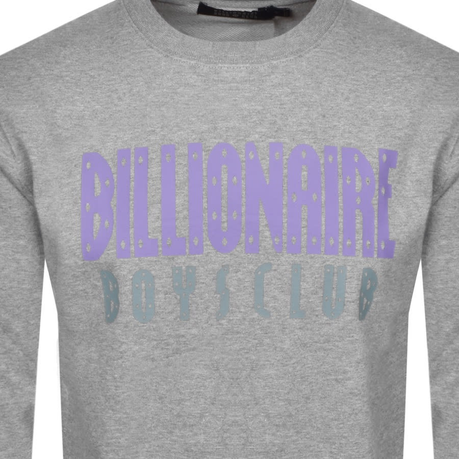 Alternative Image for ProductBillionaire Boys Club Logo Sweatshirt Grey3